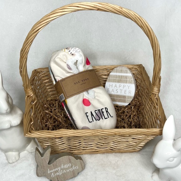 Rae Dunn NEW EASTER Egg Faux Sherpa Slippers Cream Small Medium S M 5 7 NWT - Picture 17 of 17